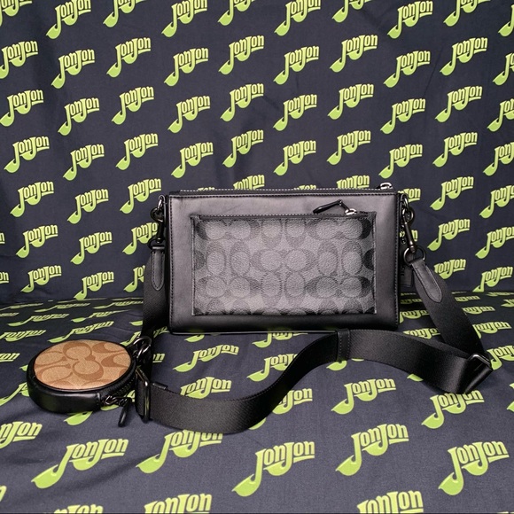 Coach Holden Crossbody in Signature Canvas - Picture 7 of 9